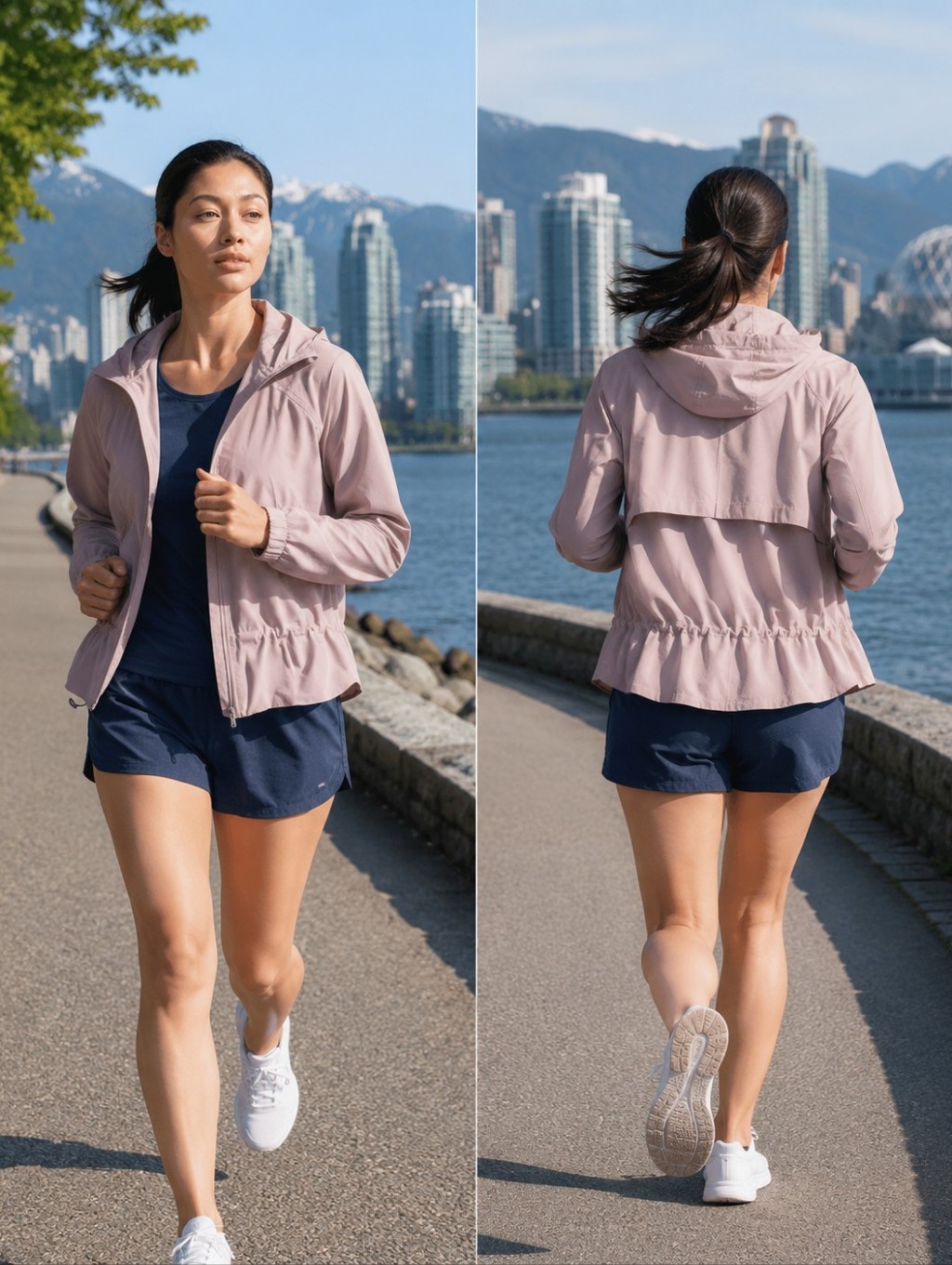 Women's Lululemon Pack It Up Jacket Size 12 | Good Used Condition | Mauve